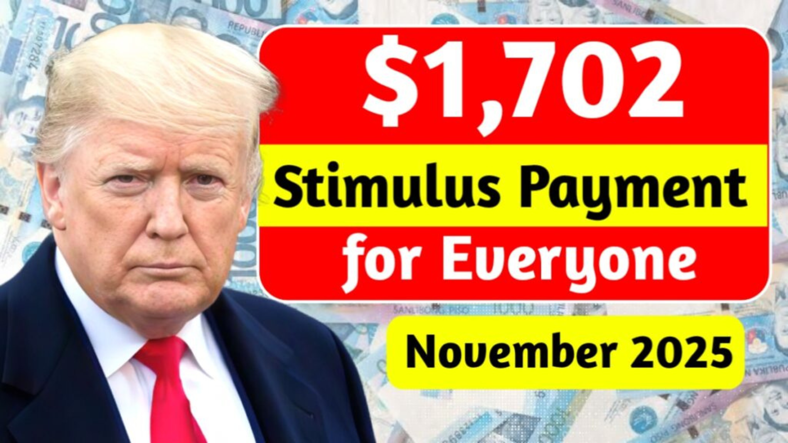 $1,702 Stimulus Payment 2025: Eligibility Rules & Full November Schedule