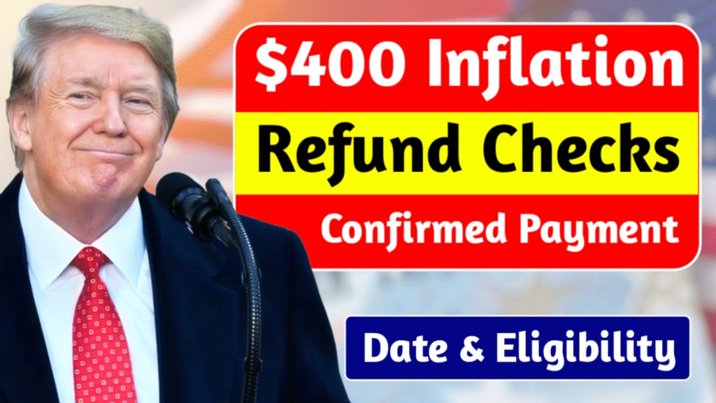 $400 Inflation Refund Checks in 2025: Full Eligibility & Confirmed Dates